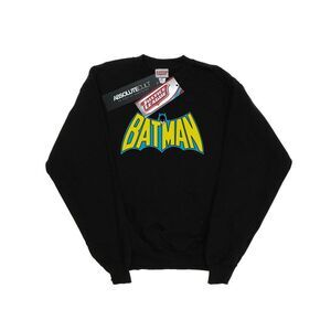 Batman Mens Retro Logo Sweatshirt / Black